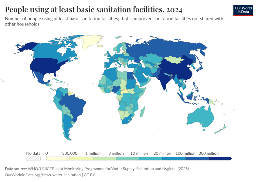 A thumbnail of the "People using at least basic sanitation facilities" chart