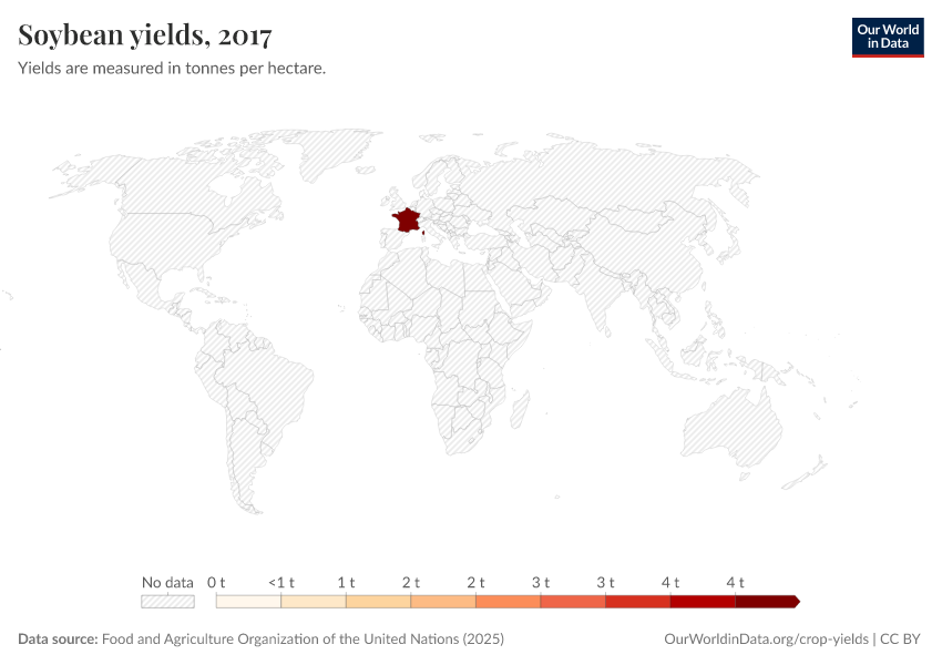 A thumbnail of the "Soybean yields" chart